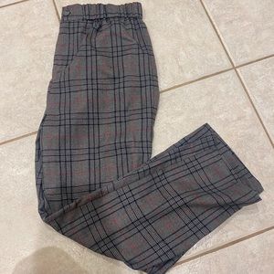 Honey Punch plaid pant